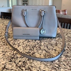 Michael Kors Savannah Large Satchel + wallet